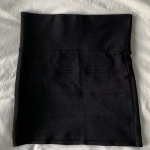 Bandage Black Skirt (stretch, woven)